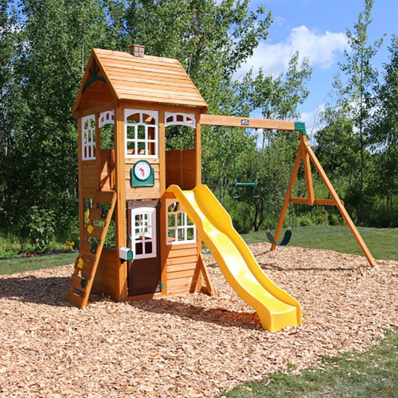 SwingsetPlus McKinley Swing Set - Installation Available