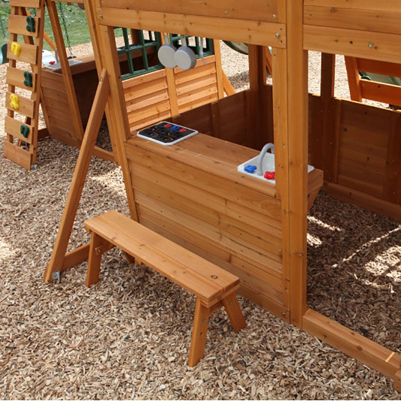 SwingsetPlus Paramount Wooden Swing Set / Playset