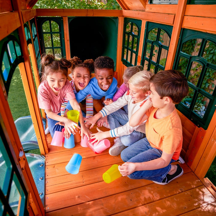 SwingsetPlus Falcon Ridge Swing Set - Installation Available