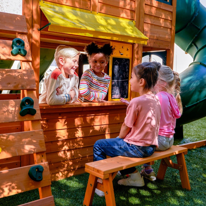 SwingsetPlus Falcon Ridge Swing Set - Installation Available