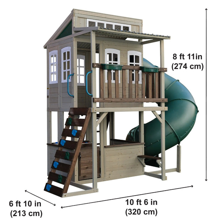 SwingsetPlus Cozy Escape Playhouse - Installation Available