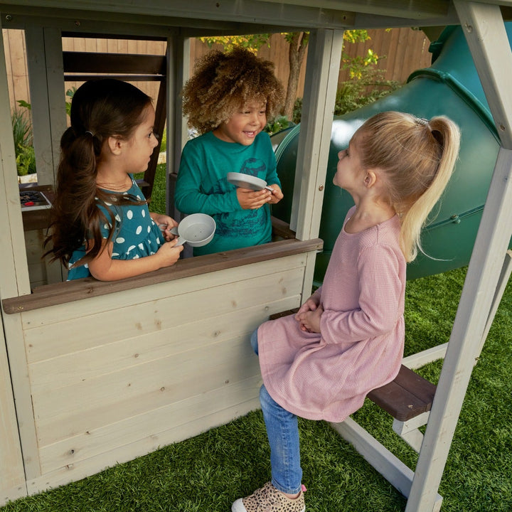 SwingsetPlus Cozy Escape Playhouse - Installation Available