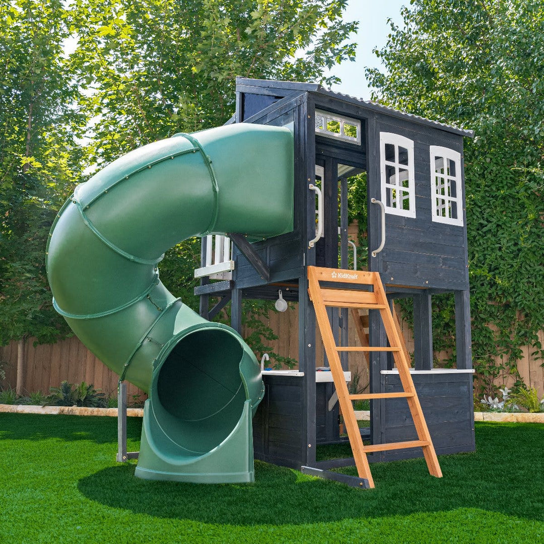 SwingsetPlus Cozy Escape Playhouse - Navy - Installation Available