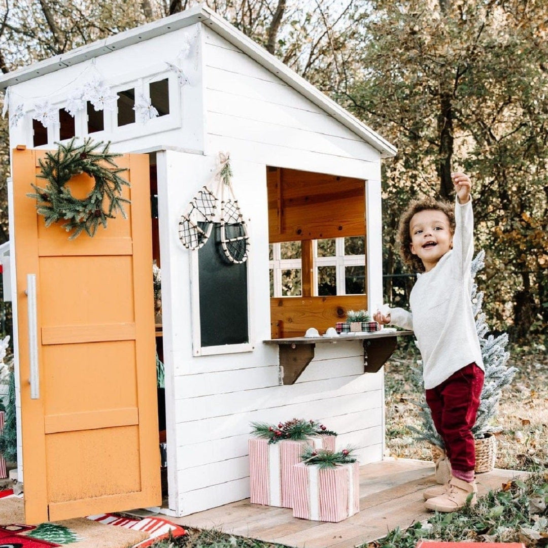 SwingsetPlus Modern Outdoor Playhouse