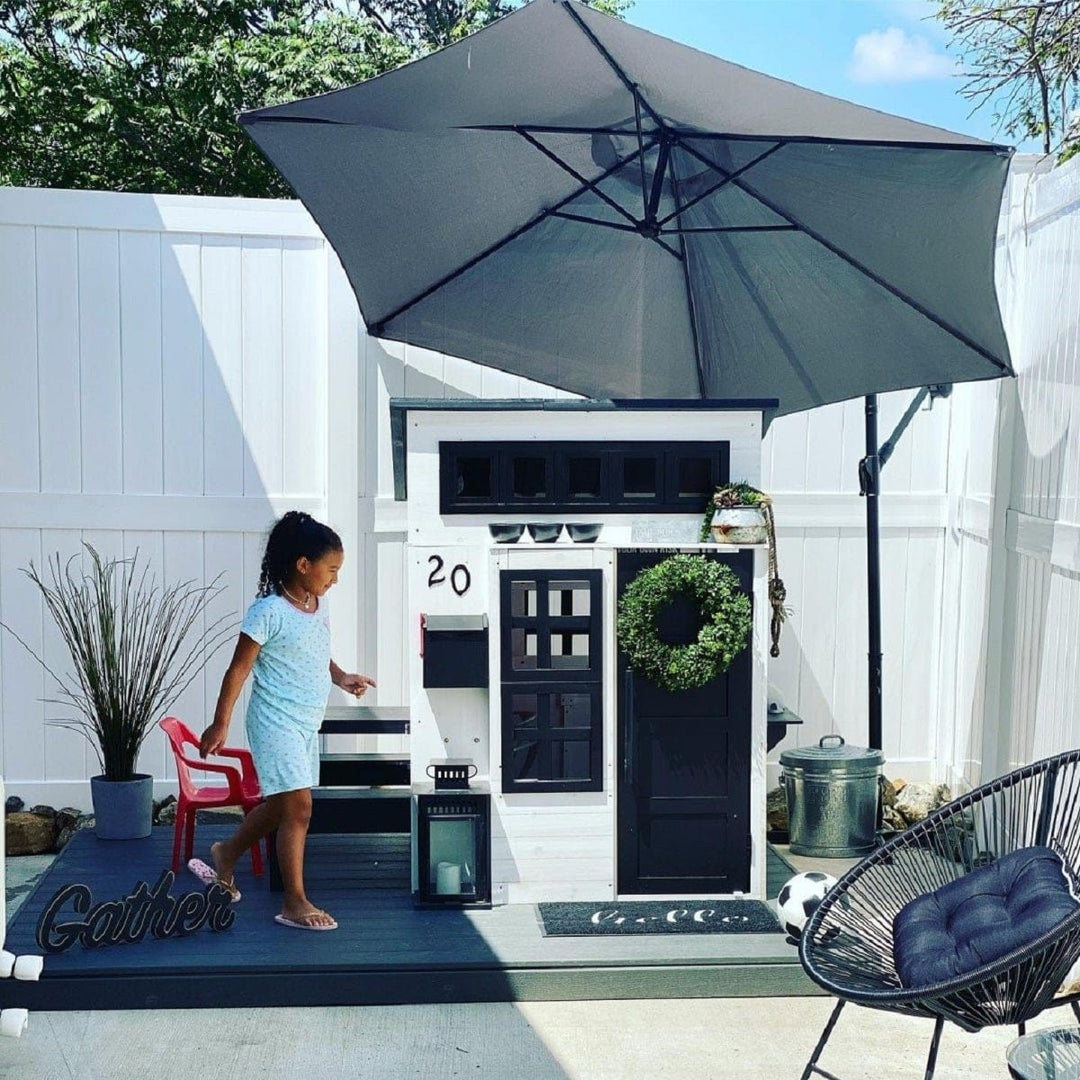 SwingsetPlus Modern Outdoor Playhouse