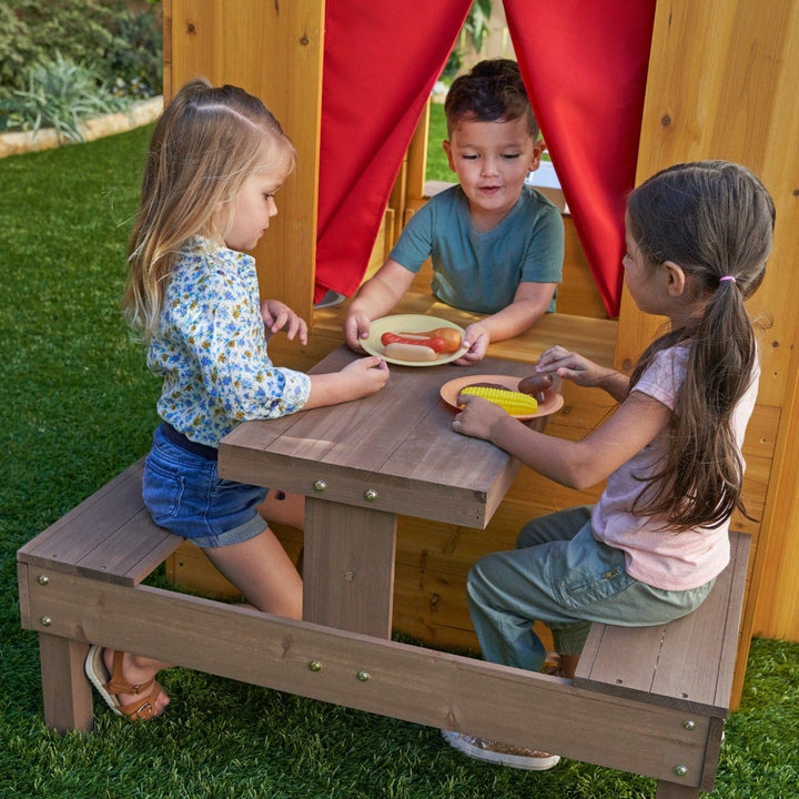 SwingsetPlus Modern Outdoor Playhouse
