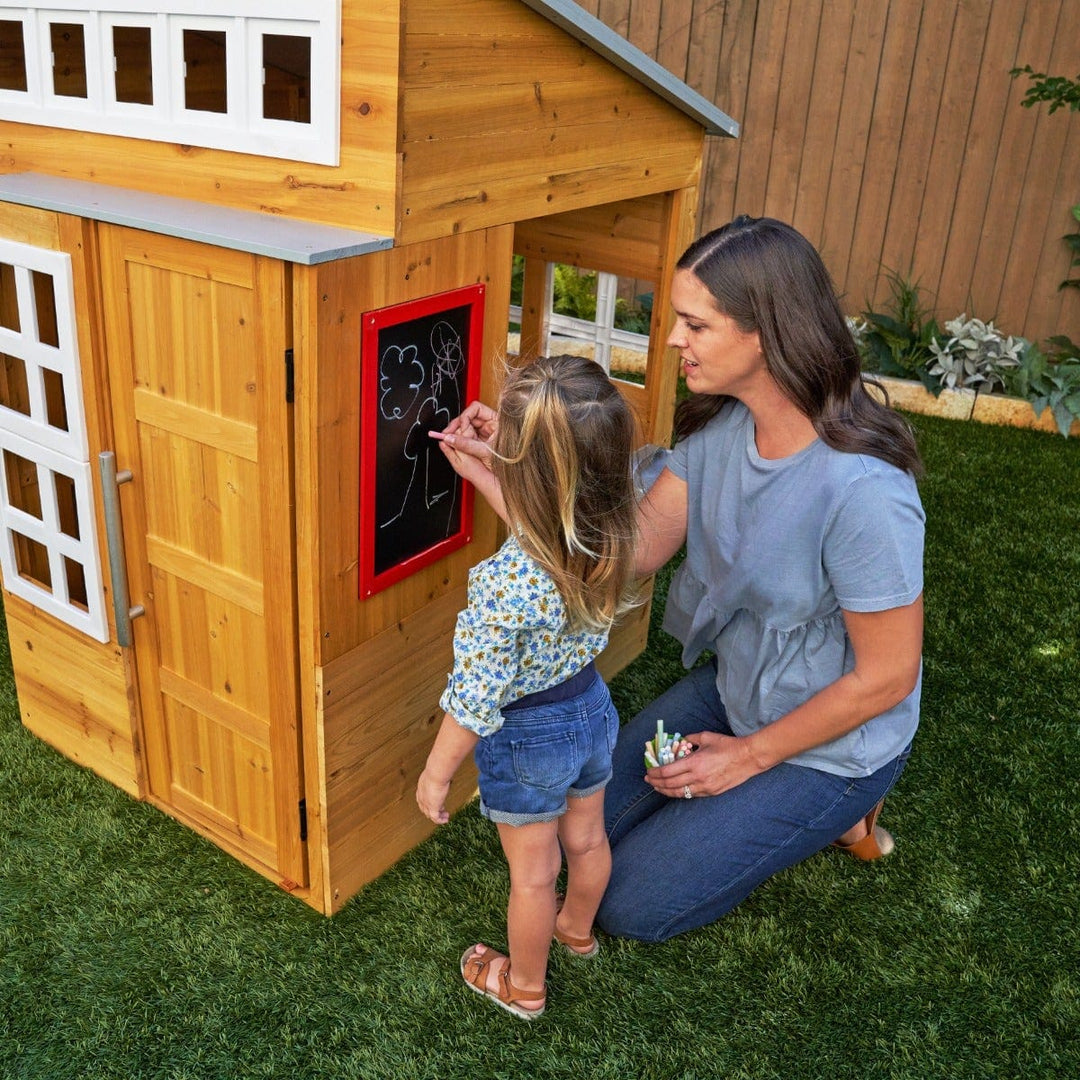SwingsetPlus Modern Outdoor Playhouse