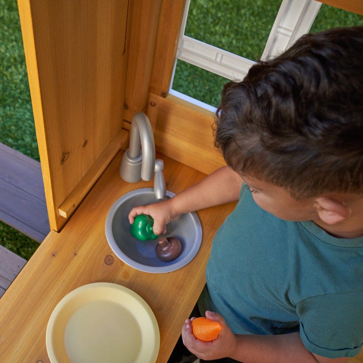 SwingsetPlus Modern Outdoor Playhouse