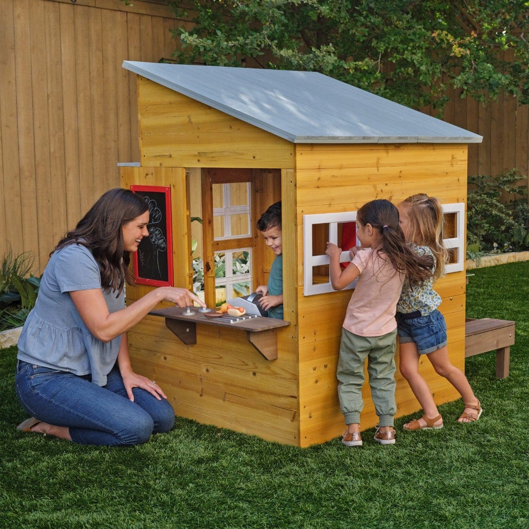 SwingsetPlus Modern Outdoor Playhouse
