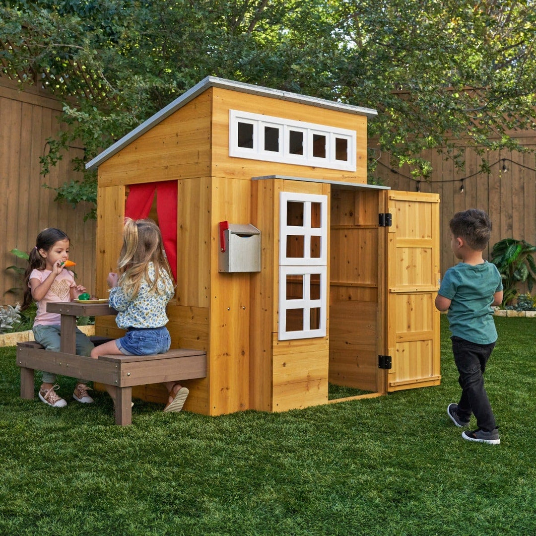 SwingsetPlus Modern Outdoor Playhouse