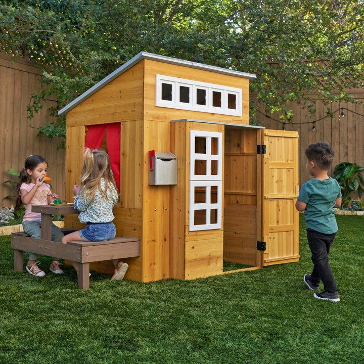 SwingsetPlus Modern Outdoor Playhouse