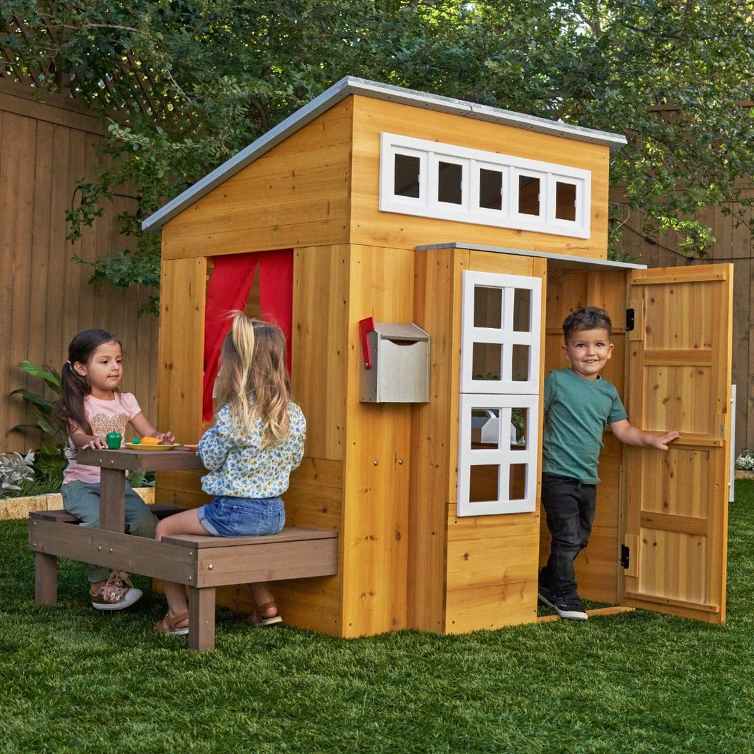 SwingsetPlus Modern Outdoor Playhouse