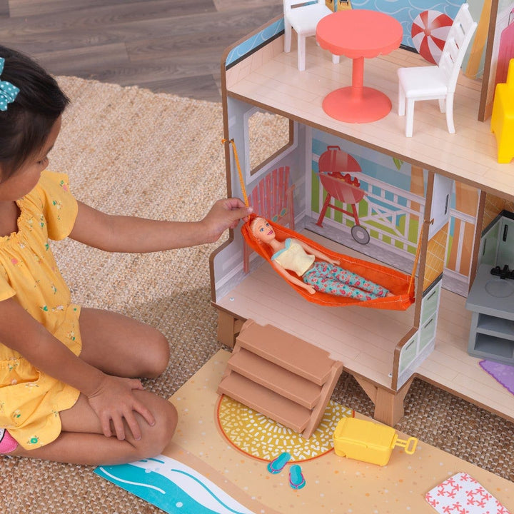 SwingsetPlus Ferris Wheel Fun Beach House Dollhouse