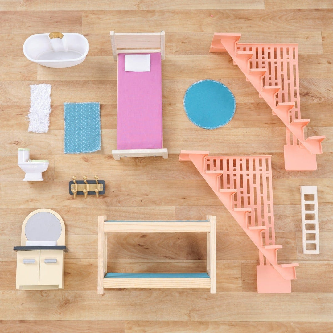 SwingsetPlus So Stylish Mansion Dollhouse - Boho Naturals