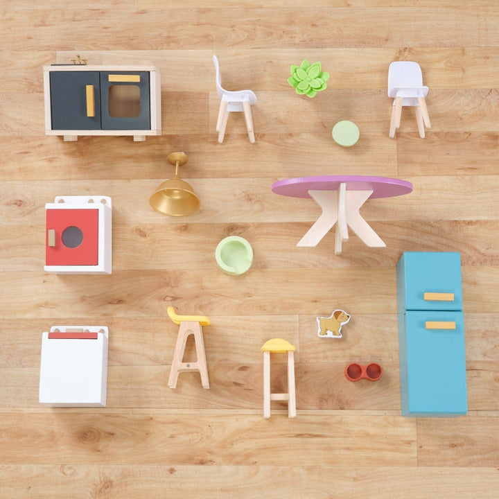 SwingsetPlus So Stylish Mansion Dollhouse - Boho Naturals