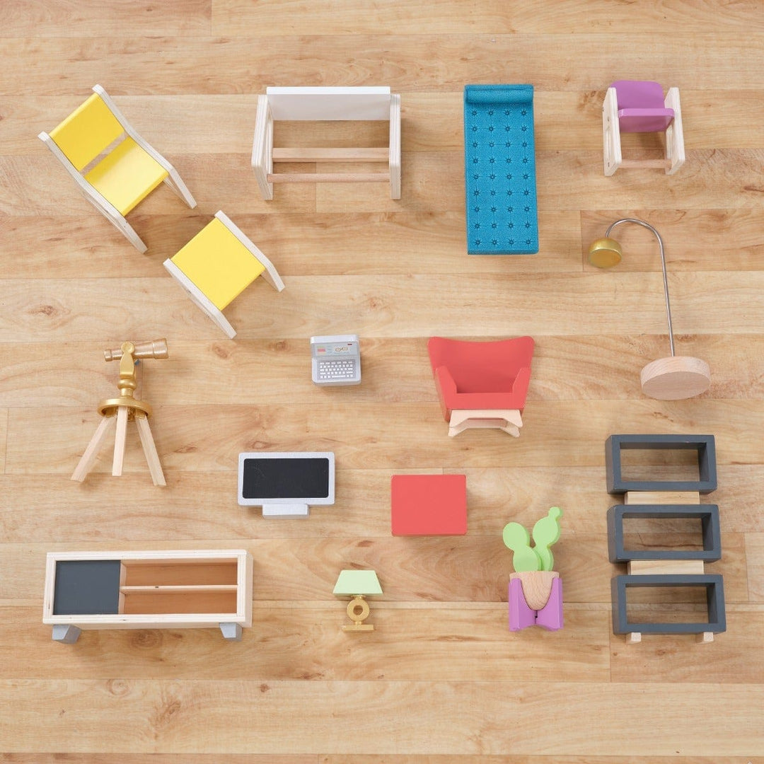 SwingsetPlus So Stylish Mansion Dollhouse - Boho Naturals