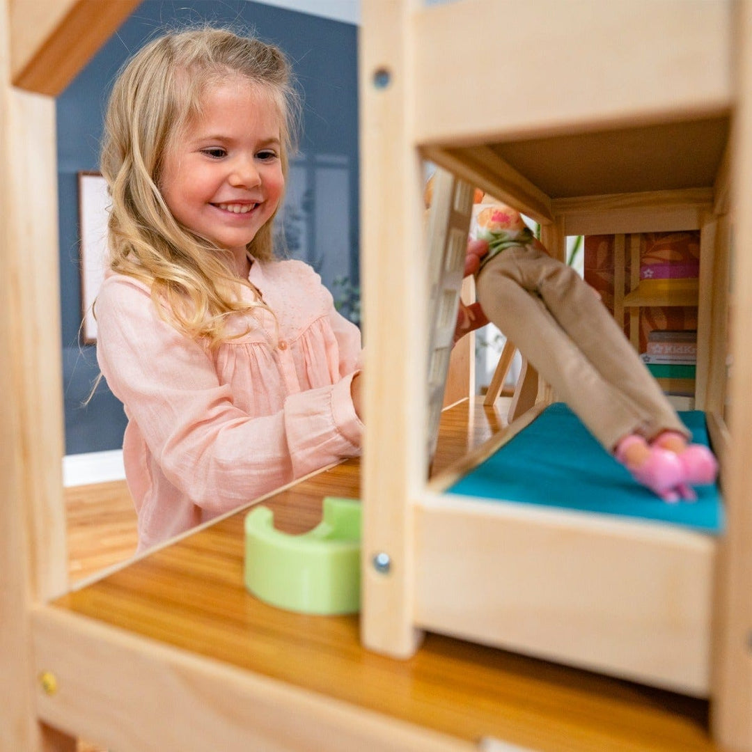 SwingsetPlus So Stylish Mansion Dollhouse - Boho Naturals