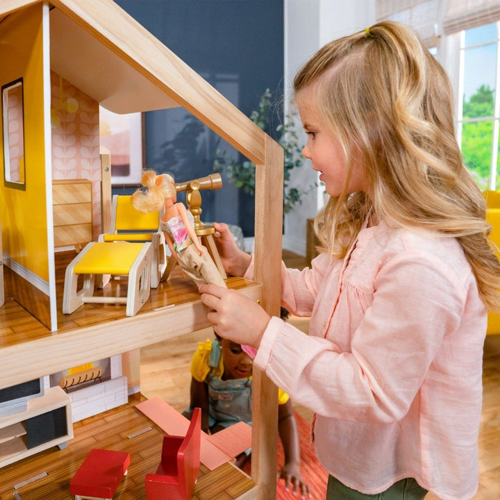 SwingsetPlus So Stylish Mansion Dollhouse - Boho Naturals
