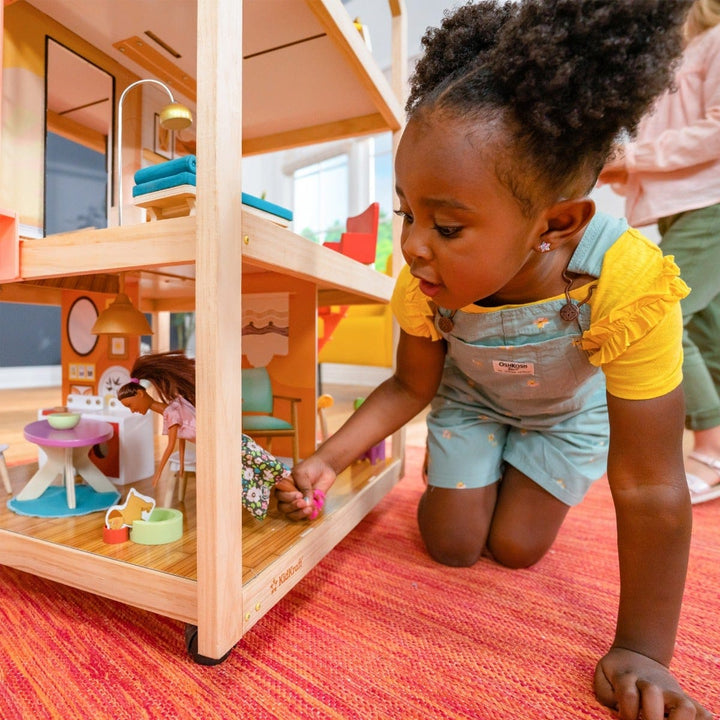 SwingsetPlus So Stylish Mansion Dollhouse - Boho Naturals