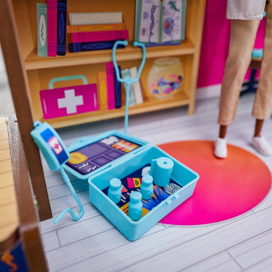 SwingsetPlus 2-in-1 Beach & Rescue Center Dollhouse