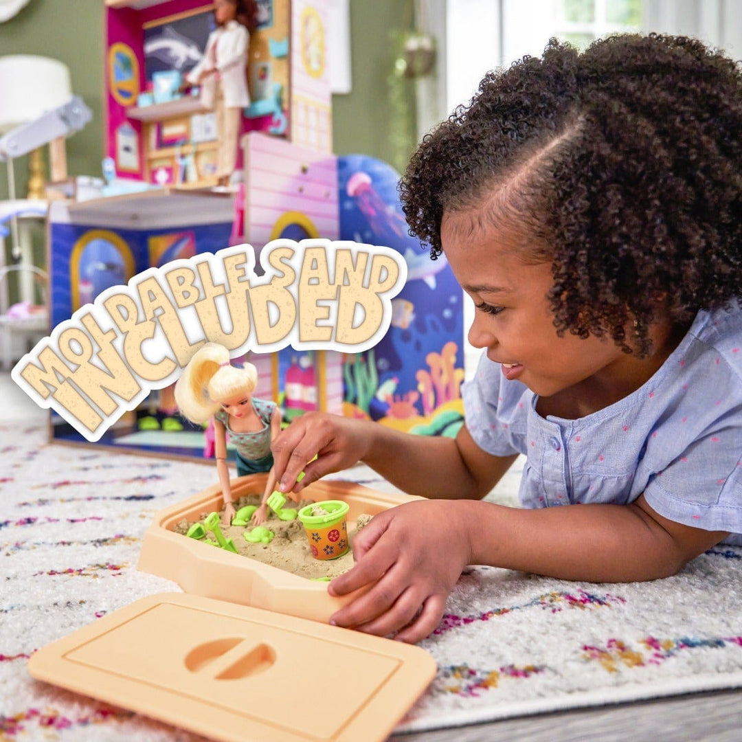 SwingsetPlus 2-in-1 Beach & Rescue Center Dollhouse