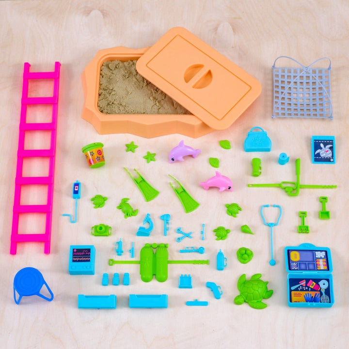 SwingsetPlus 2-in-1 Beach & Rescue Center Dollhouse