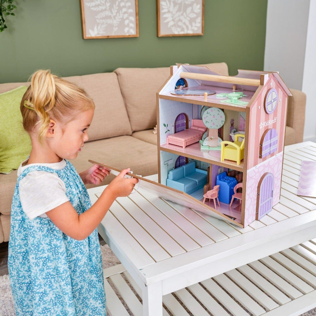 SwingsetPlus Play & Store Cottage Dollhouse