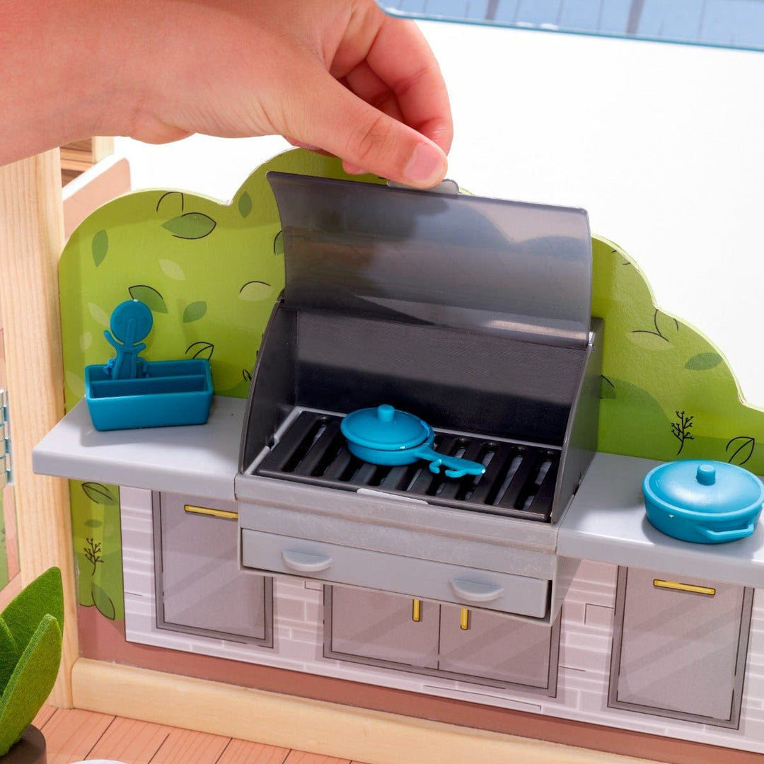 SwingsetPlus Secret Reveal Wooden Mansion Dollhouse