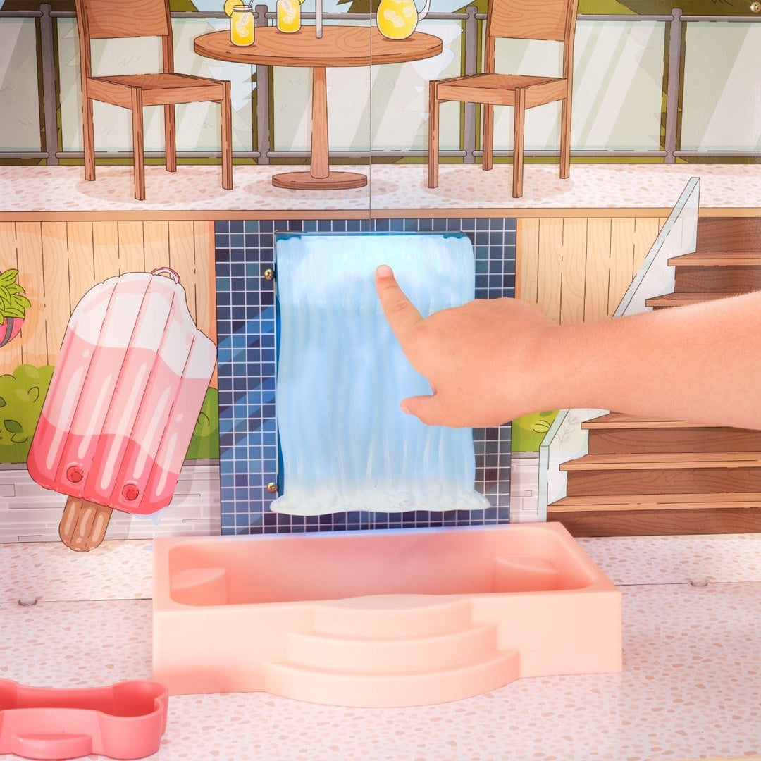 SwingsetPlus Secret Reveal Wooden Mansion Dollhouse