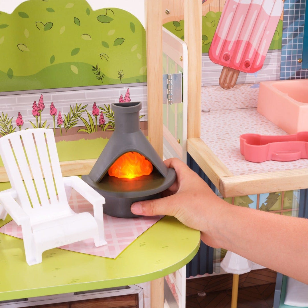 SwingsetPlus Secret Reveal Wooden Mansion Dollhouse