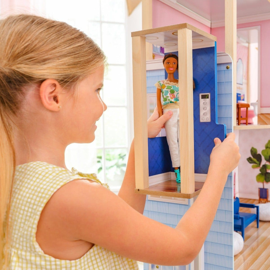 SwingsetPlus Hamptons Mansion & Pool House Dollhouse