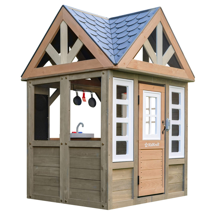 SwingsetPlus Greystone Outdoor Playhouse
