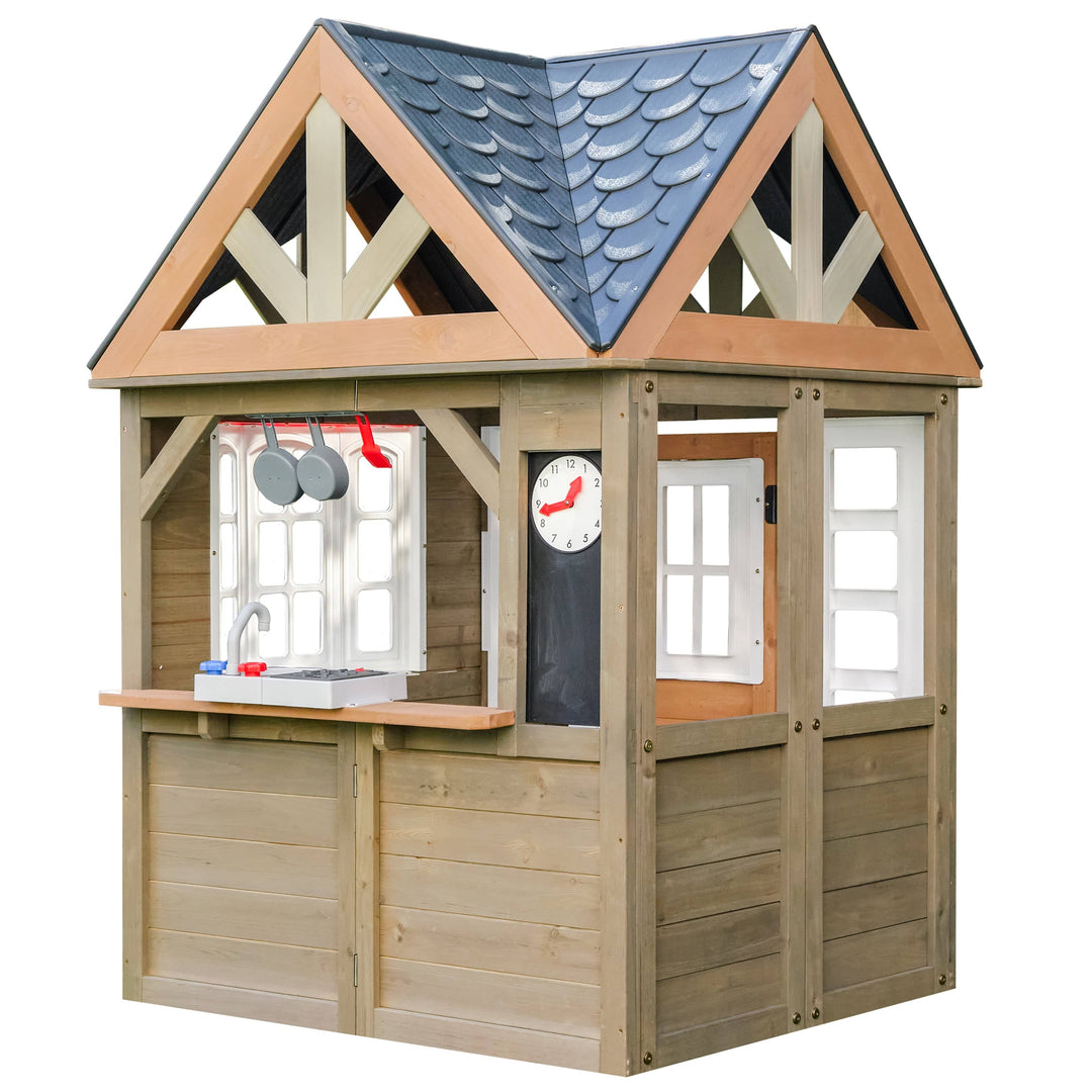 SwingsetPlus Greystone Outdoor Playhouse