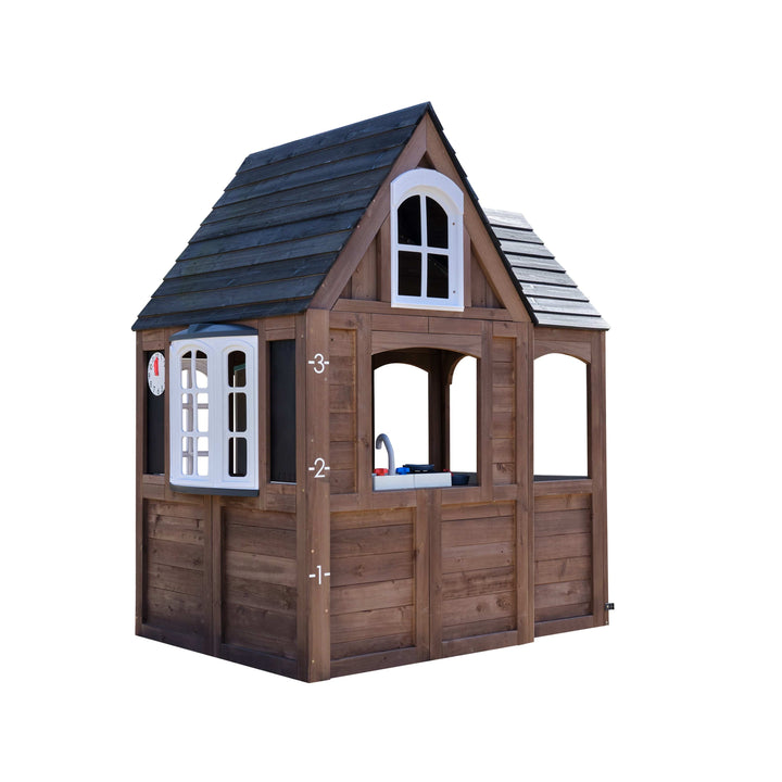 SwingsetPlus Timberwood Wooden Outdoor Playhouse