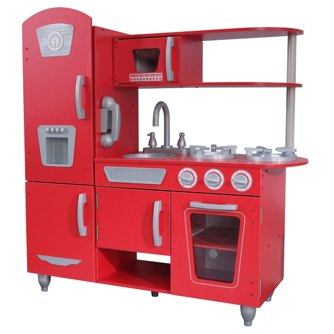 SwingsetPlus Vintage Play Kitchen - Red