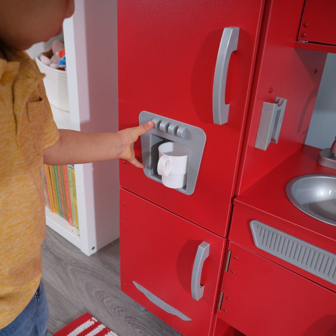 SwingsetPlus Vintage Play Kitchen - Red