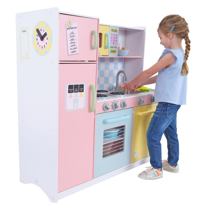 SwingsetPlus Large Pastel Play Kitchen
