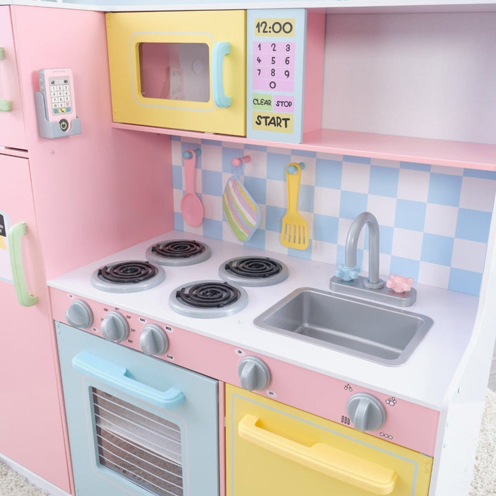 SwingsetPlus Large Pastel Play Kitchen