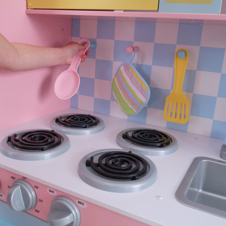 SwingsetPlus Large Pastel Play Kitchen