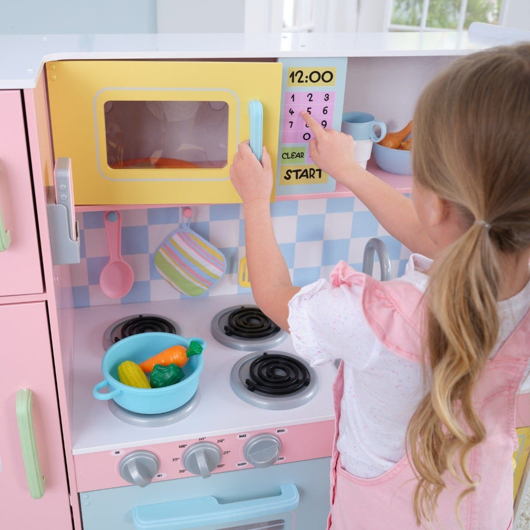 SwingsetPlus Large Pastel Play Kitchen