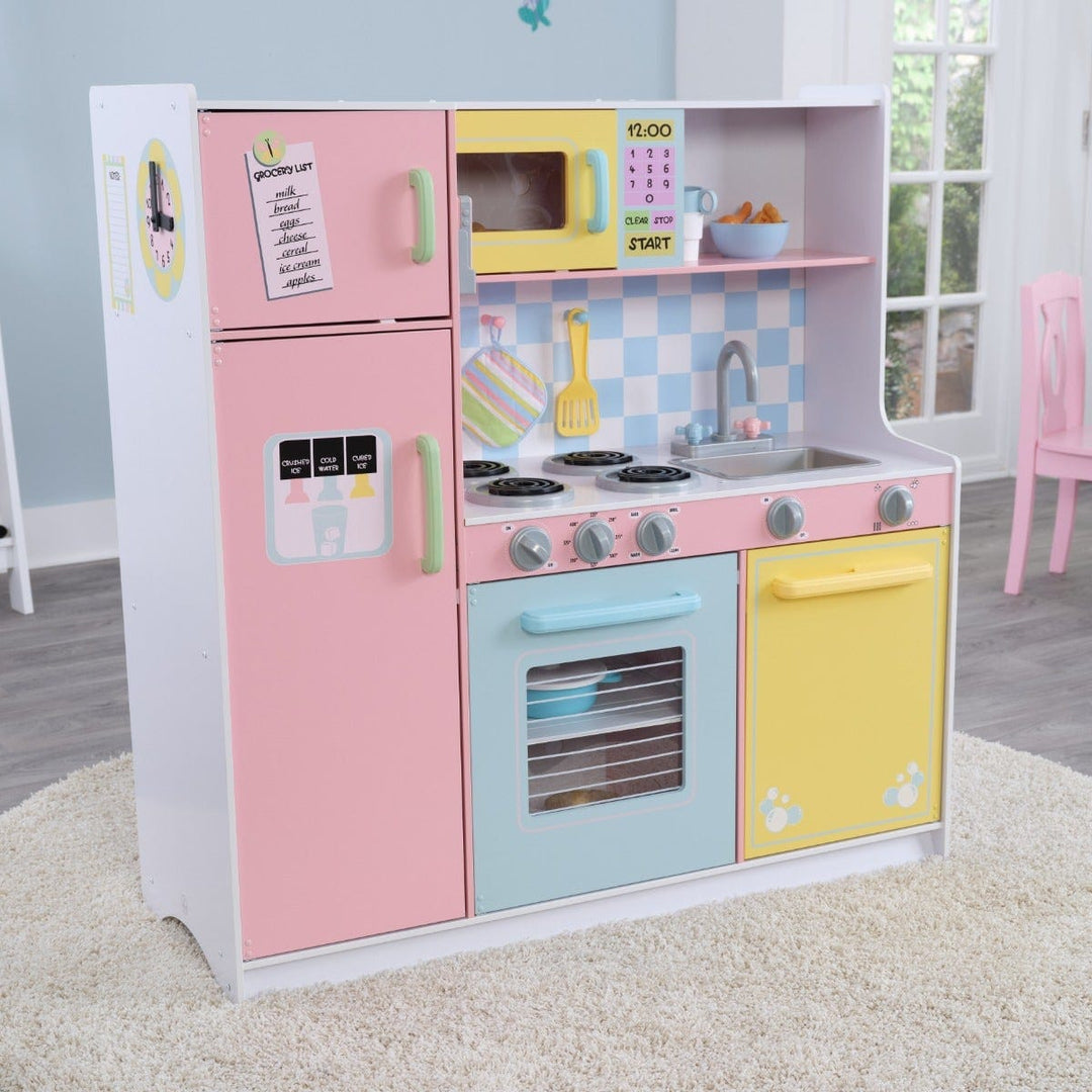 SwingsetPlus Large Pastel Play Kitchen