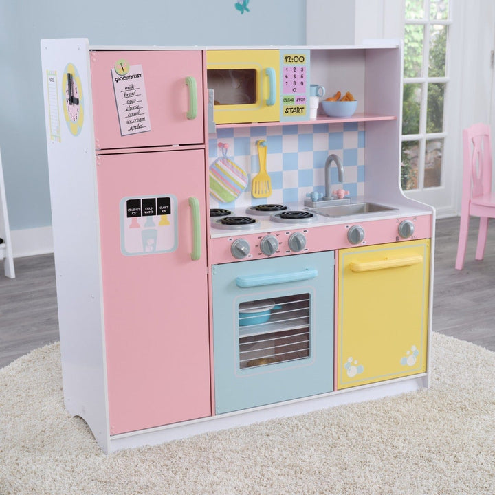 SwingsetPlus Large Pastel Play Kitchen