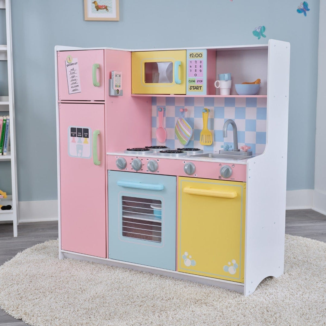 SwingsetPlus Large Pastel Play Kitchen