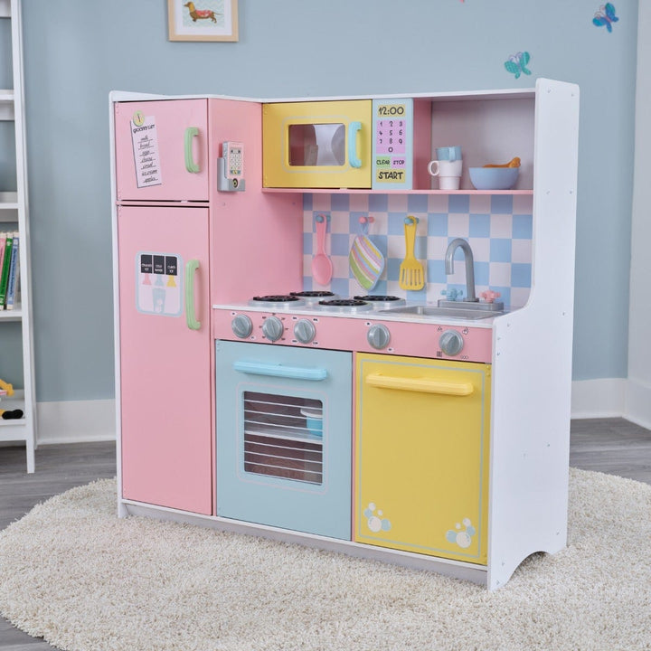 SwingsetPlus Large Pastel Play Kitchen