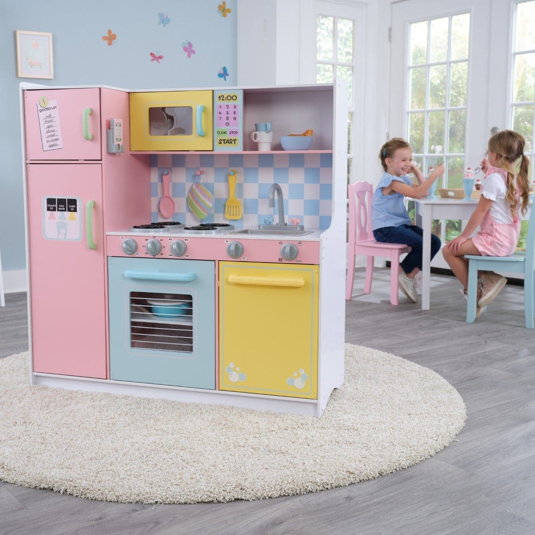 SwingsetPlus Large Pastel Play Kitchen