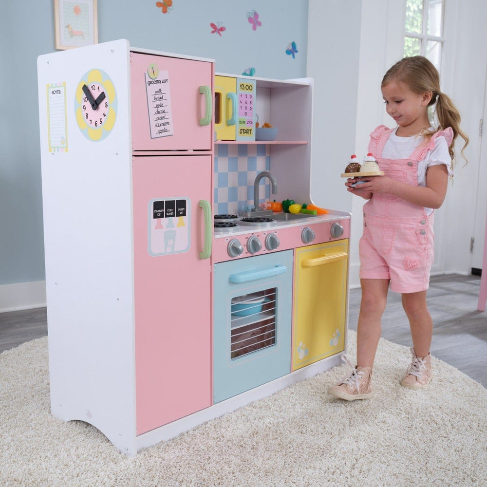 SwingsetPlus Large Pastel Play Kitchen