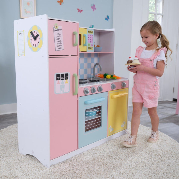 SwingsetPlus Large Pastel Play Kitchen