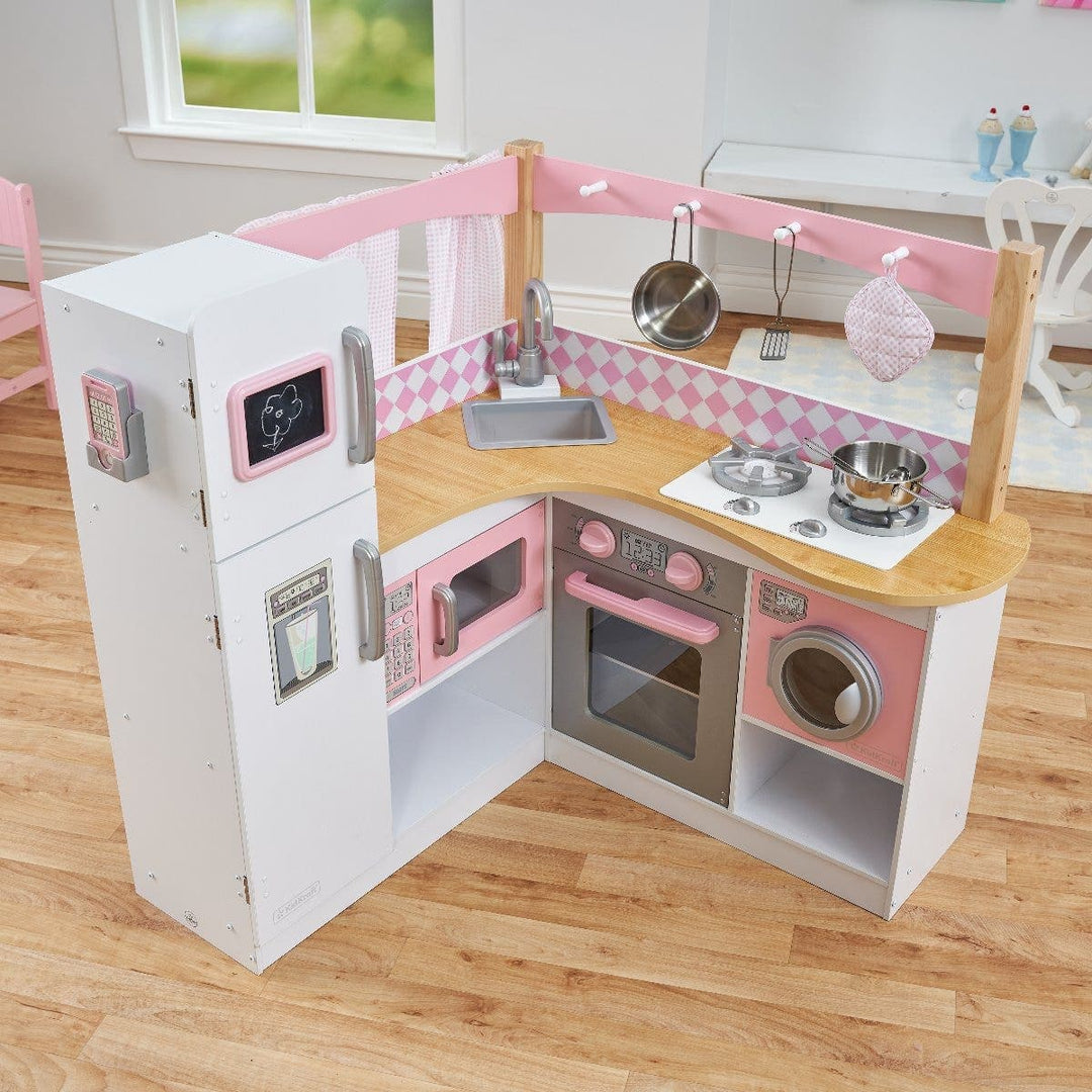 SwingsetPlus Grand Gourmet Corner Play Kitchen