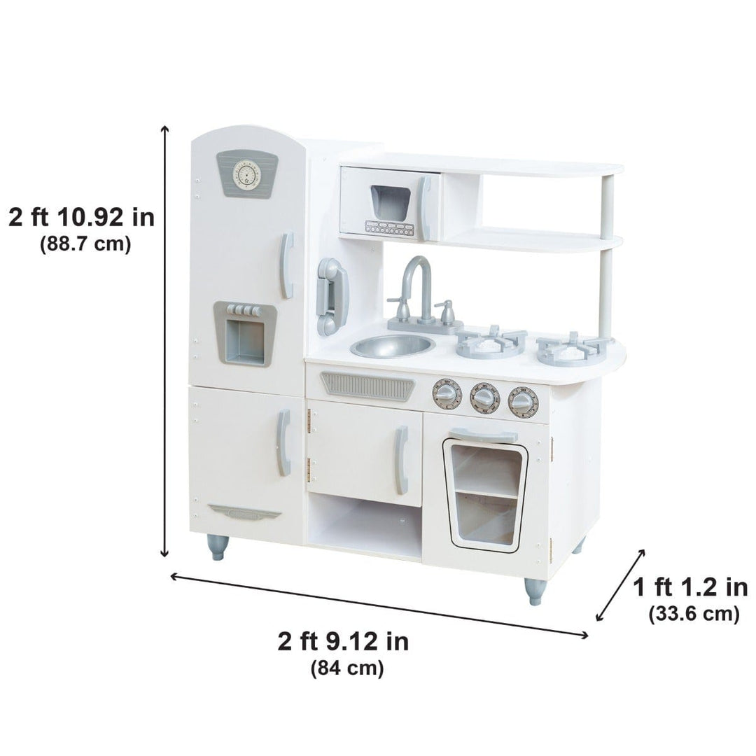 SwingsetPlus Vintage Play Kitchen - White