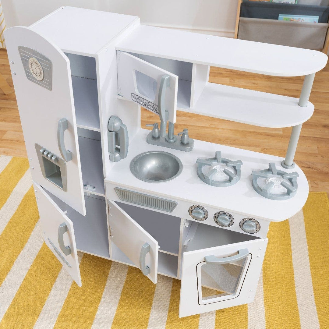 SwingsetPlus Vintage Play Kitchen - White